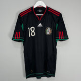 Shop 2010/11 MEXICO A.GUARDADO #18 AWAY SHIRT (M) ADIDAS, classic football shirts, vintage football shirts & retro soccer jerseys at Cult Kits