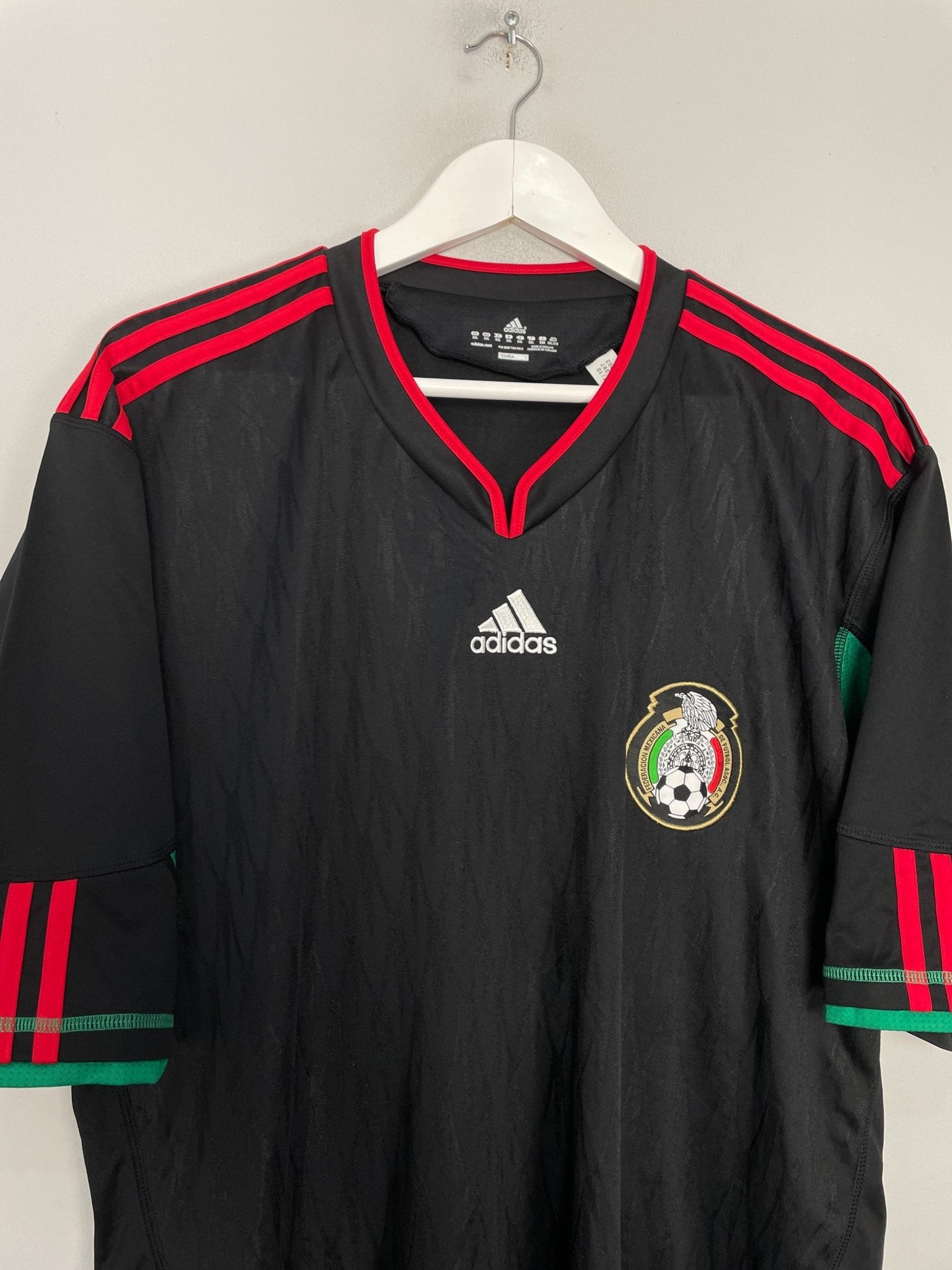 Shop 2010/11 MEXICO AWAY SHIRT (XXL) ADIDAS, classic football shirts, vintage football shirts & retro soccer jerseys at Cult Kits