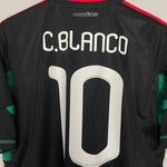 Shop 2010/11 MEXICO C.BLANCO #10 AWAY SHIRT (L) ADIDAS, classic football shirts, vintage football shirts & retro soccer jerseys at Cult Kits