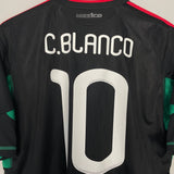 Shop 2010/11 MEXICO C.BLANCO #10 AWAY SHIRT (L) ADIDAS, classic football shirts, vintage football shirts & retro soccer jerseys at Cult Kits