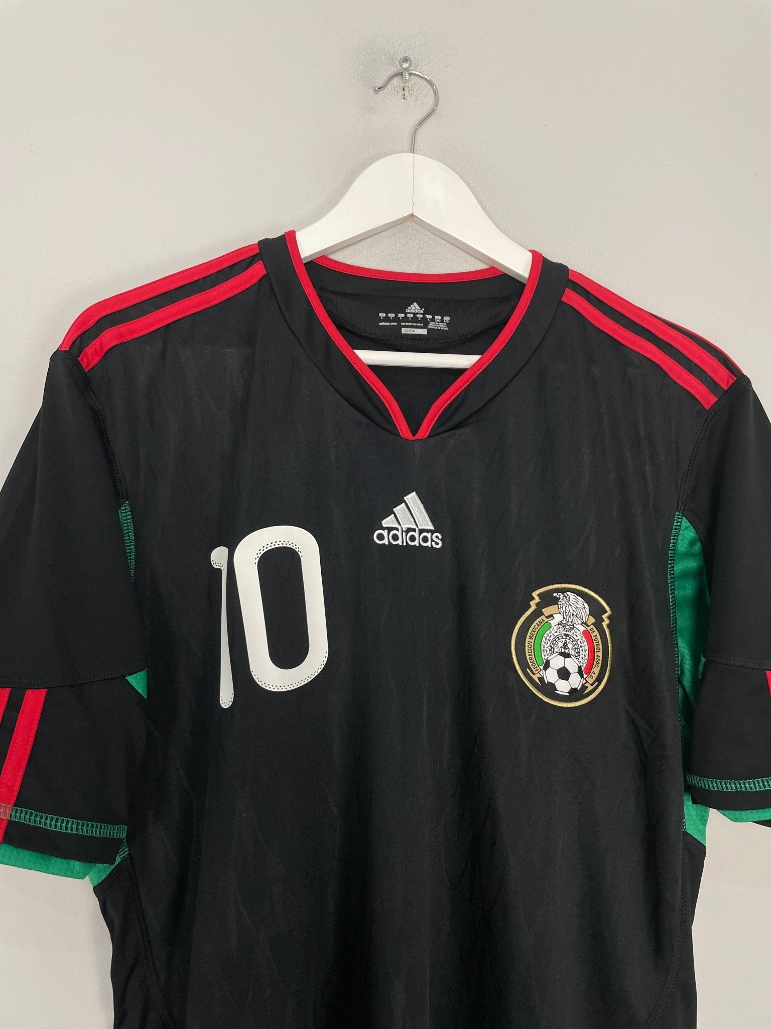 Shop 2010/11 MEXICO C.BLANCO #10 AWAY SHIRT (L) ADIDAS, classic football shirts, vintage football shirts & retro soccer jerseys at Cult Kits