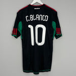 Shop 2010/11 MEXICO C.BLANCO #10 AWAY SHIRT (L) ADIDAS, classic football shirts, vintage football shirts & retro soccer jerseys at Cult Kits