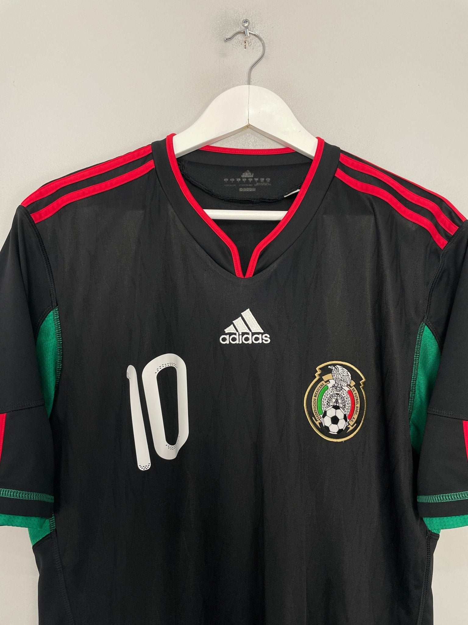 Shop 2010/11 MEXICO C.BLANCO #10 AWAY SHIRT (L) ADIDAS, classic football shirts, vintage football shirts & retro soccer jerseys at Cult Kits