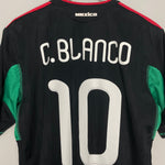 Shop 2010/11 MEXICO C.BLANCO #10 AWAY SHIRT (L) ADIDAS, classic football shirts, vintage football shirts & retro soccer jerseys at Cult Kits