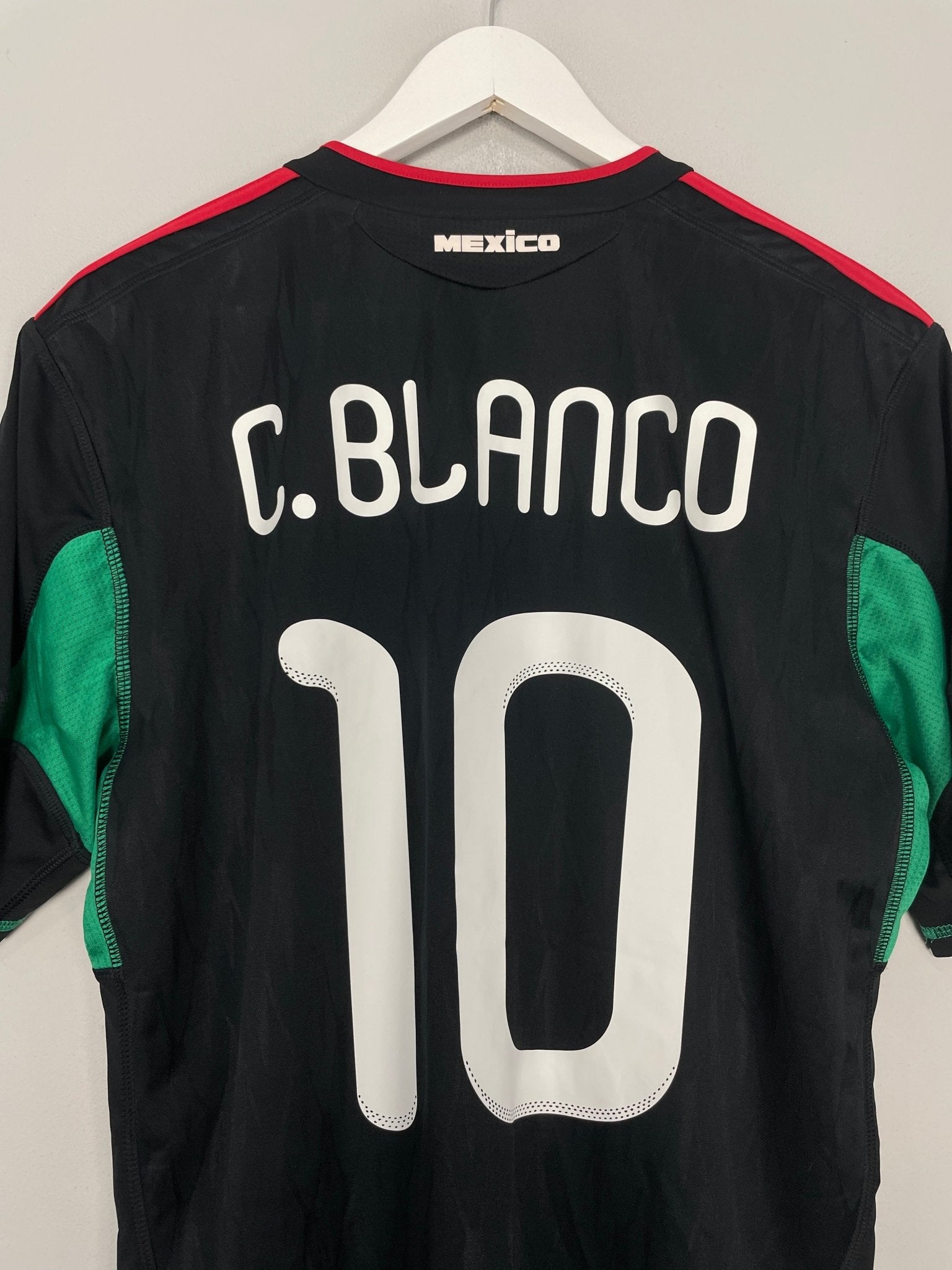 Shop 2010/11 MEXICO C.BLANCO #10 AWAY SHIRT (L) ADIDAS, classic football shirts, vintage football shirts & retro soccer jerseys at Cult Kits