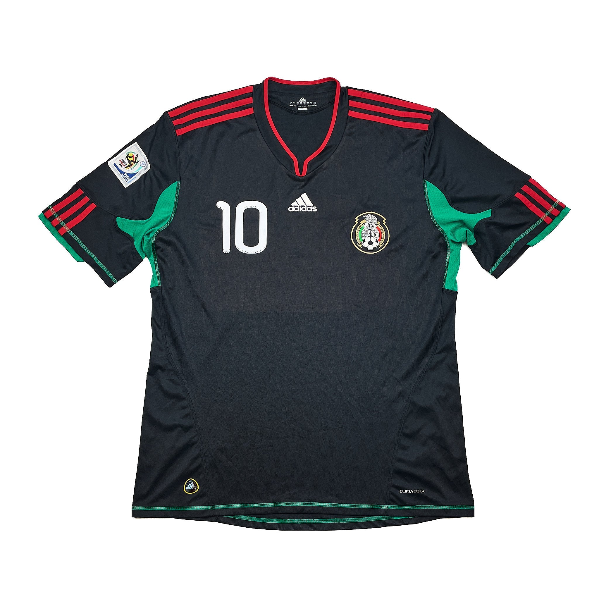 Buy 2010/11 Mexico C.Blanco 10 Away Shirt (L) Adidas ~ Free worldwide shipping ~ Authentic Vintage Football Shirts from Cult Kits