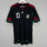 Shop 2010/11 MEXICO C.BLANCO #10 AWAY SHIRT (L) ADIDAS, classic football shirts, vintage football shirts & retro soccer jerseys at Cult Kits