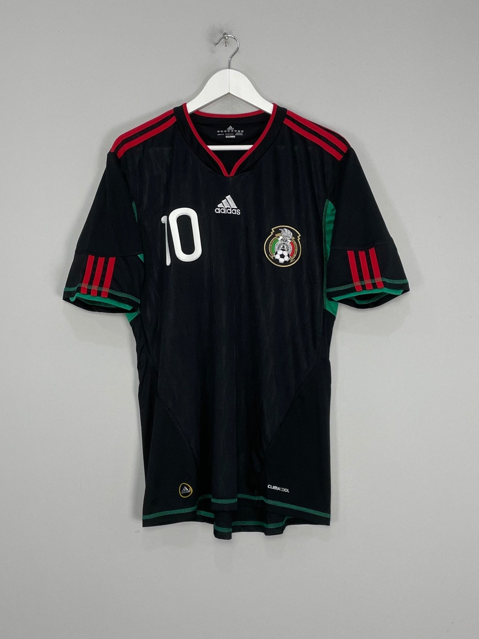 Shop 2010/11 MEXICO C.BLANCO #10 AWAY SHIRT (L) ADIDAS, classic football shirts, vintage football shirts & retro soccer jerseys at Cult Kits