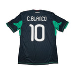Buy 2010/11 Mexico C.Blanco 10 Away Shirt (L) Adidas ~ Free worldwide shipping ~ Authentic Vintage Football Shirts from Cult Kits
