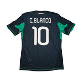 Buy 2010/11 Mexico C.Blanco 10 Away Shirt (L) Adidas ~ Free worldwide shipping ~ Authentic Vintage Football Shirts from Cult Kits