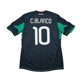 Buy 2010/11 Mexico C.Blanco 10 Away Shirt (L) Adidas ~ Free worldwide shipping available ~ Authentic Vintage Football Shirts from Cult Kits