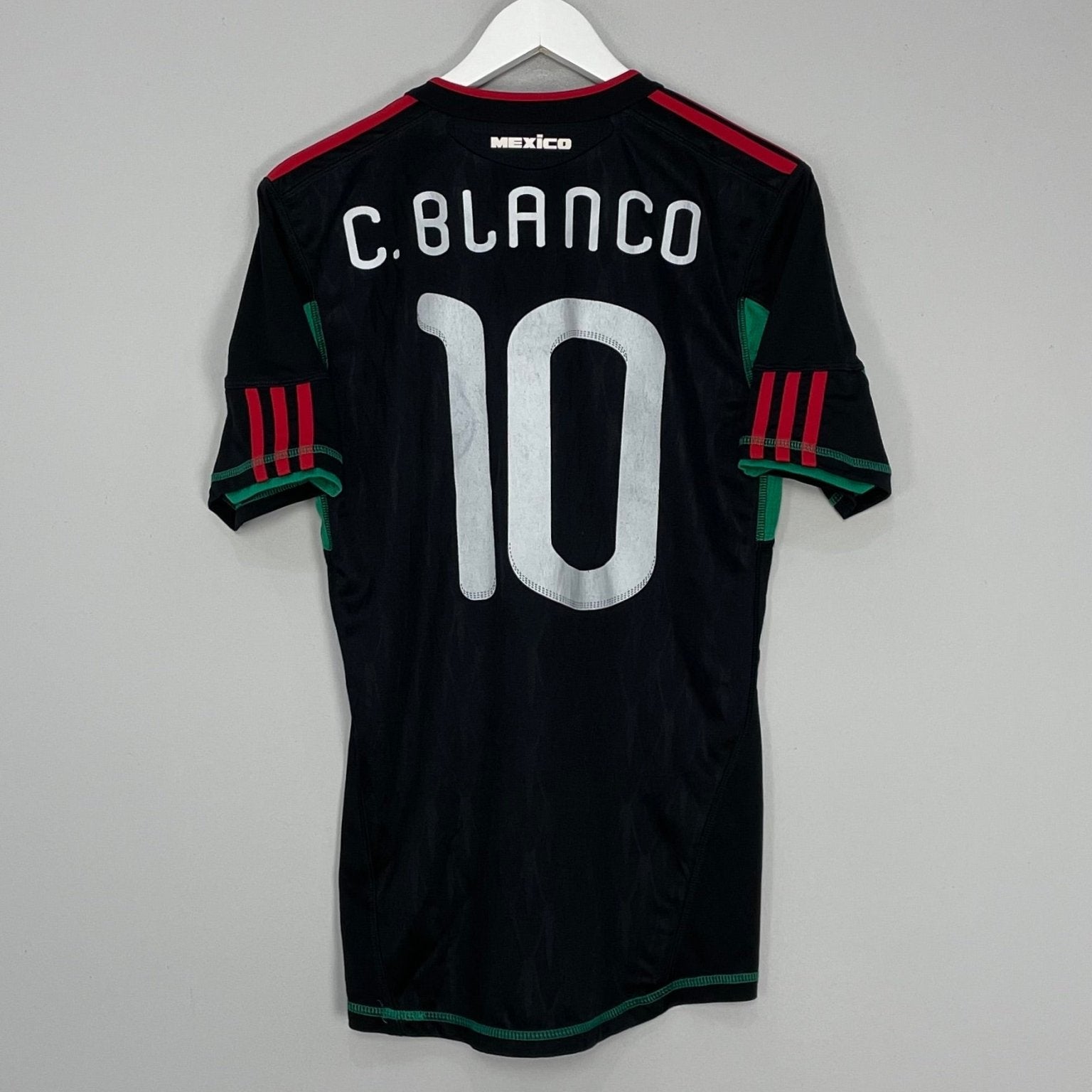 Shop 2010/11 MEXICO C.BLANCO #10 AWAY SHIRT (S) ADIDAS, classic football shirts, vintage football shirts & retro soccer jerseys at Cult Kits