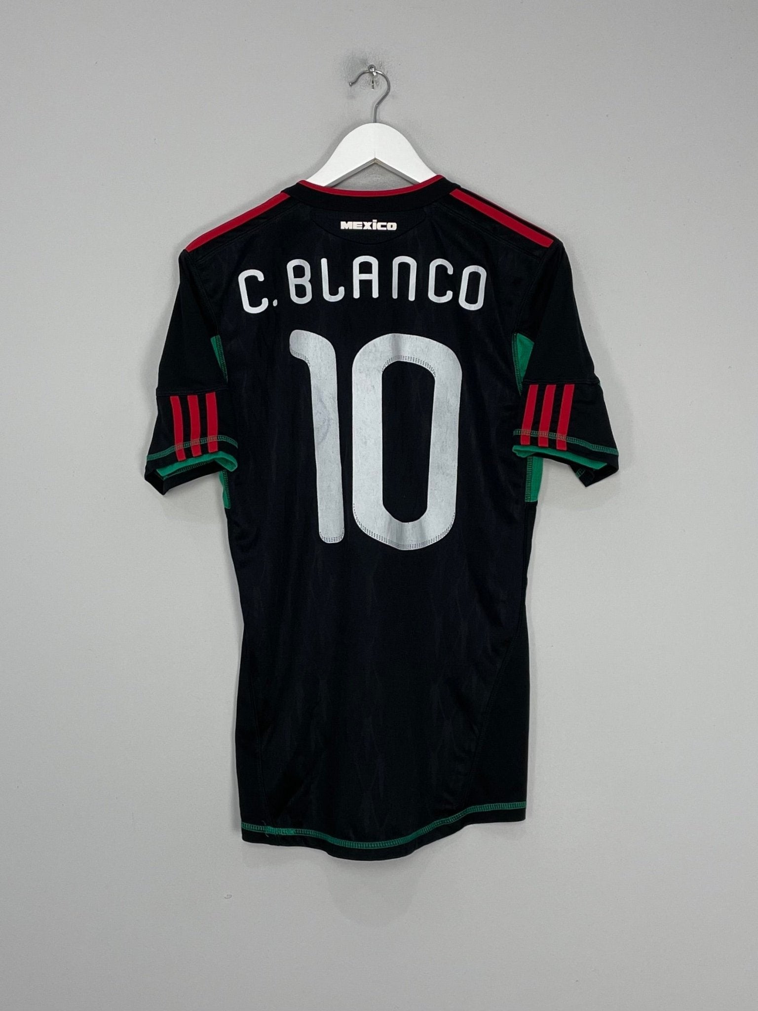Shop 2010/11 MEXICO C.BLANCO #10 AWAY SHIRT (S) ADIDAS, classic football shirts, vintage football shirts & retro soccer jerseys at Cult Kits