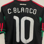 Shop 2010/11 MEXICO C.BLANCO #10 AWAY SHIRT (S) ADIDAS, classic football shirts, vintage football shirts & retro soccer jerseys at Cult Kits