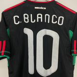 Shop 2010/11 MEXICO C.BLANCO #10 AWAY SHIRT (S) ADIDAS, classic football shirts, vintage football shirts & retro soccer jerseys at Cult Kits