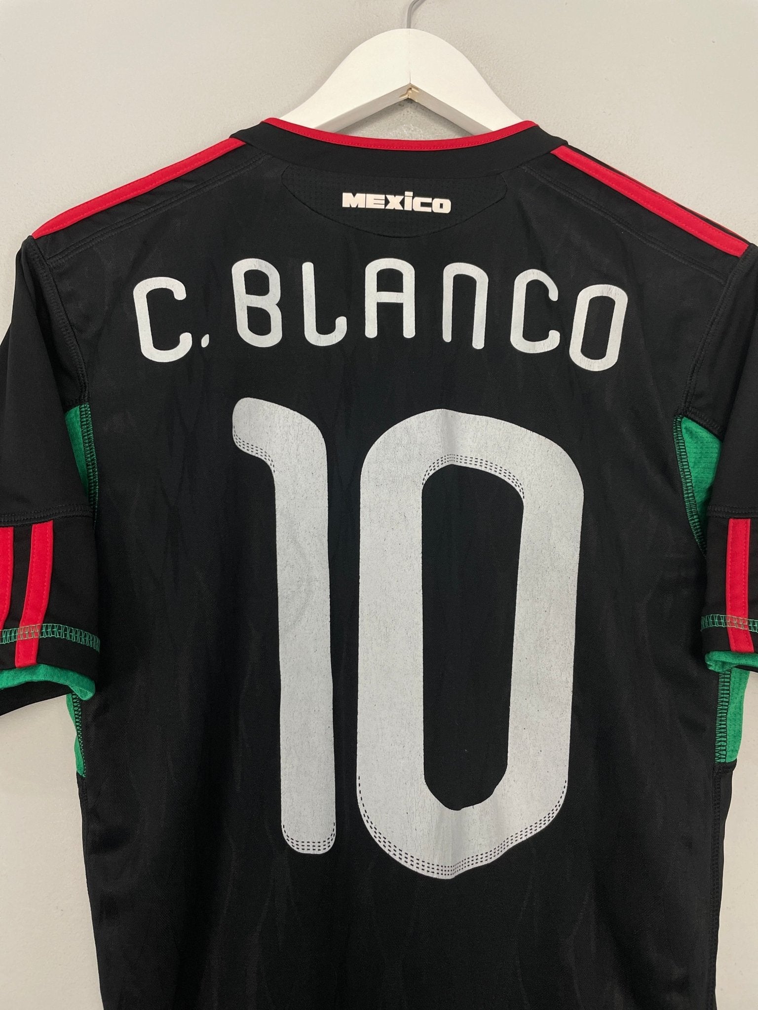Shop 2010/11 MEXICO C.BLANCO #10 AWAY SHIRT (S) ADIDAS, classic football shirts, vintage football shirts & retro soccer jerseys at Cult Kits