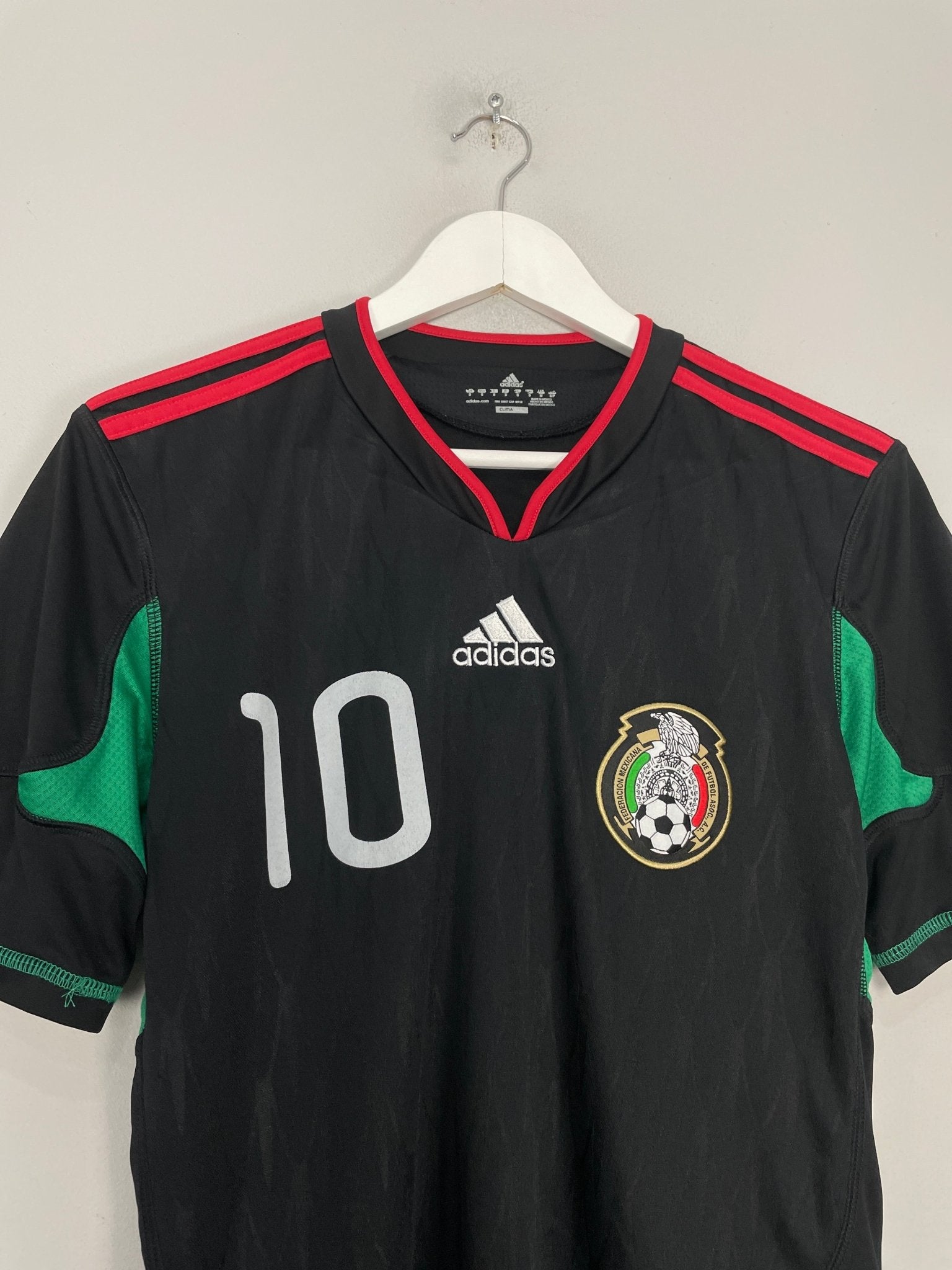 Shop 2010/11 MEXICO C.BLANCO #10 AWAY SHIRT (S) ADIDAS, classic football shirts, vintage football shirts & retro soccer jerseys at Cult Kits