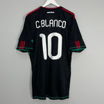 Shop 2010/11 MEXICO C.BLANCO #10 AWAY SHIRT (XL) ADIDAS, classic football shirts, vintage football shirts & retro soccer jerseys at Cult Kits