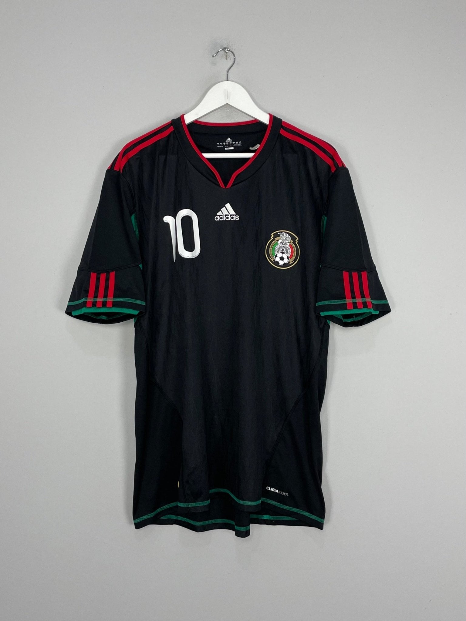 Shop 2010/11 MEXICO C.BLANCO #10 AWAY SHIRT (XL) ADIDAS, classic football shirts, vintage football shirts & retro soccer jerseys at Cult Kits