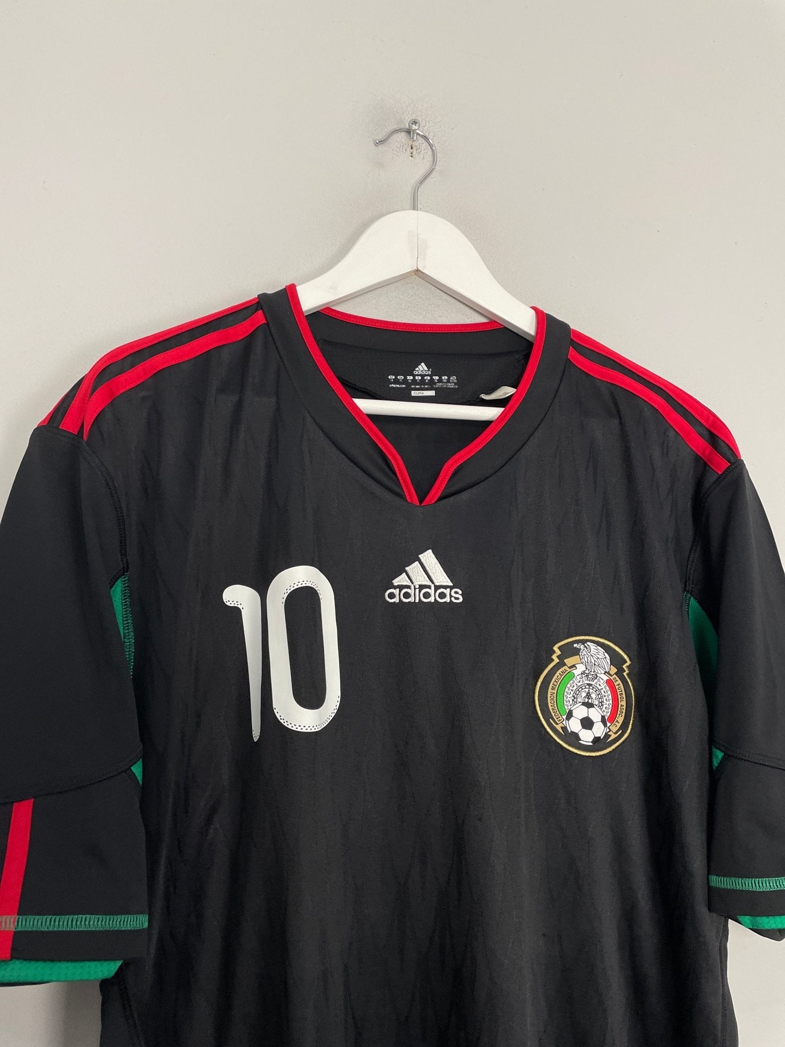 Shop 2010/11 MEXICO C.BLANCO #10 AWAY SHIRT (XL) ADIDAS, classic football shirts, vintage football shirts & retro soccer jerseys at Cult Kits