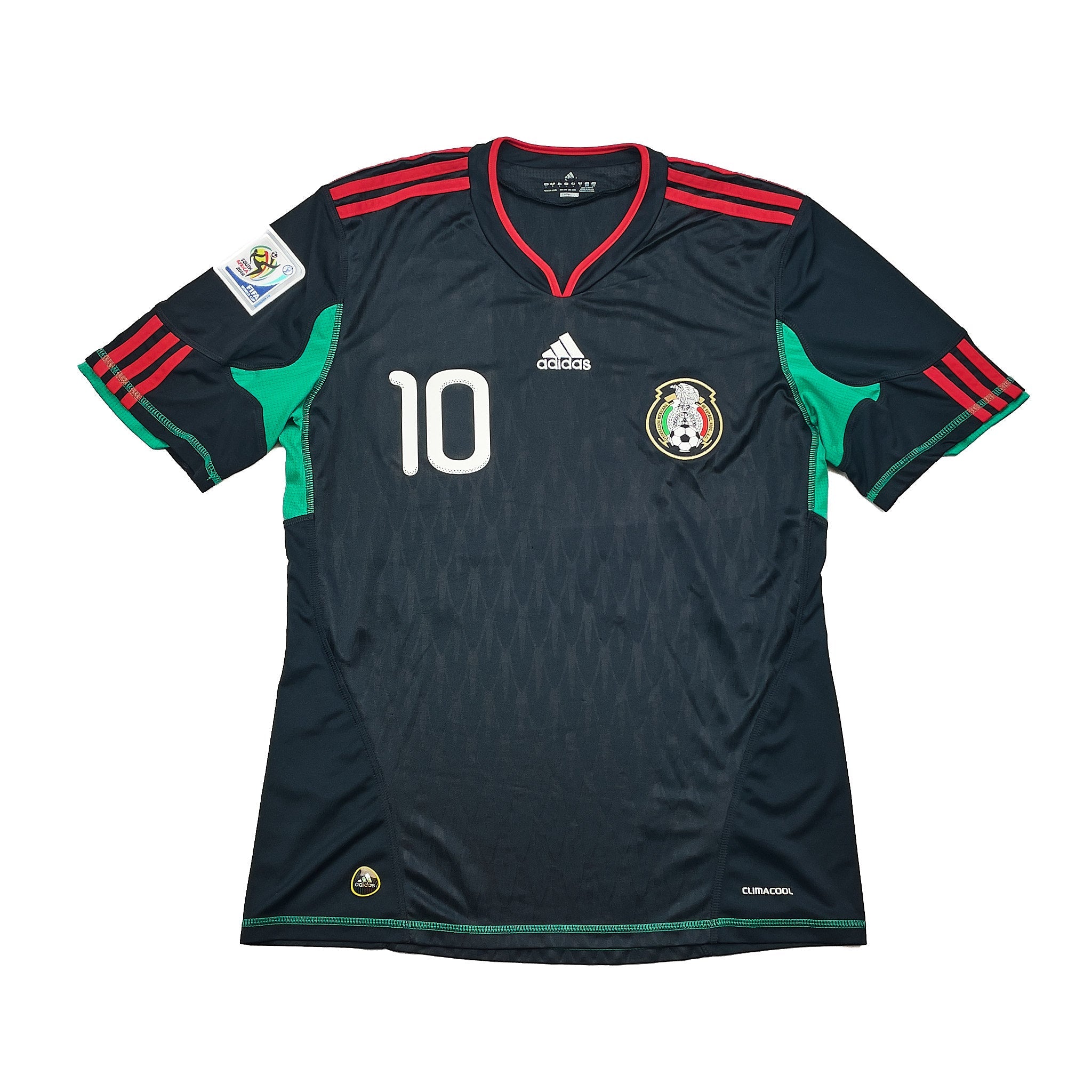 Buy 2010/11 Mexico C.Blanco 10 Away Shirt (XL) Adidas ~ Free worldwide shipping ~ Authentic Vintage Football Shirts from Cult Kits