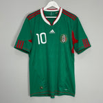 Shop 2010/11 MEXICO C.BLANCO #10 HOME SHIRT (L) ADIDAS, classic football shirts, vintage football shirts & retro soccer jerseys at Cult Kits