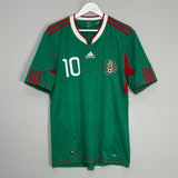 Shop 2010/11 MEXICO C.BLANCO #10 HOME SHIRT (L) ADIDAS, classic football shirts, vintage football shirts & retro soccer jerseys at Cult Kits