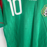 Shop 2010/11 MEXICO C.BLANCO #10 HOME SHIRT (L) ADIDAS, classic football shirts, vintage football shirts & retro soccer jerseys at Cult Kits