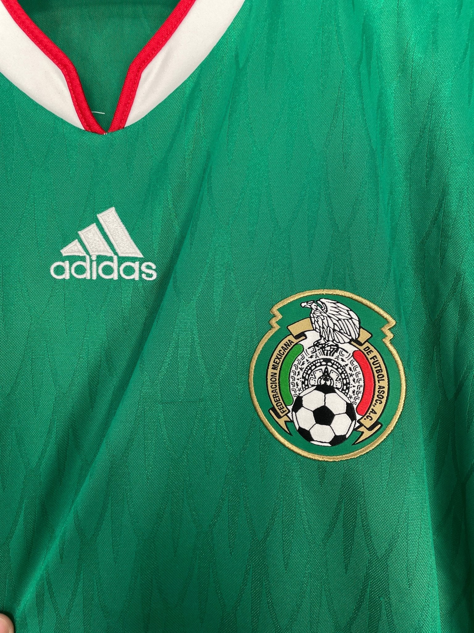 Shop 2010/11 MEXICO C.BLANCO #10 HOME SHIRT (L) ADIDAS, classic football shirts, vintage football shirts & retro soccer jerseys at Cult Kits