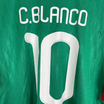 Shop 2010/11 MEXICO C.BLANCO #10 HOME SHIRT (L) ADIDAS, classic football shirts, vintage football shirts & retro soccer jerseys at Cult Kits