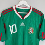 Shop 2010/11 MEXICO C.BLANCO #10 HOME SHIRT (L) ADIDAS, classic football shirts, vintage football shirts & retro soccer jerseys at Cult Kits