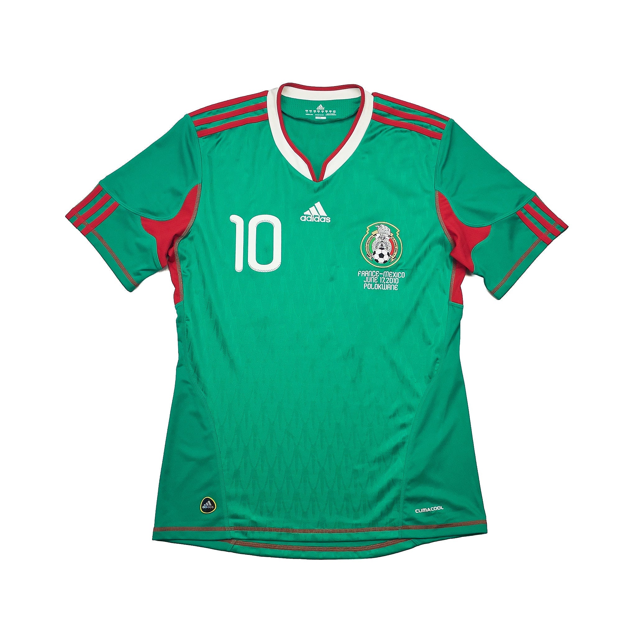 Buy 2010/11 Mexico C.Blanco 10 Home Shirt (M) Adidas ~ Free worldwide shipping ~ Authentic Vintage Football Shirts from Cult Kits