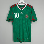 Shop 2010/11 MEXICO C.BLANCO #10 HOME SHIRT (M) ADIDAS, classic football shirts, vintage football shirts & retro soccer jerseys at Cult Kits