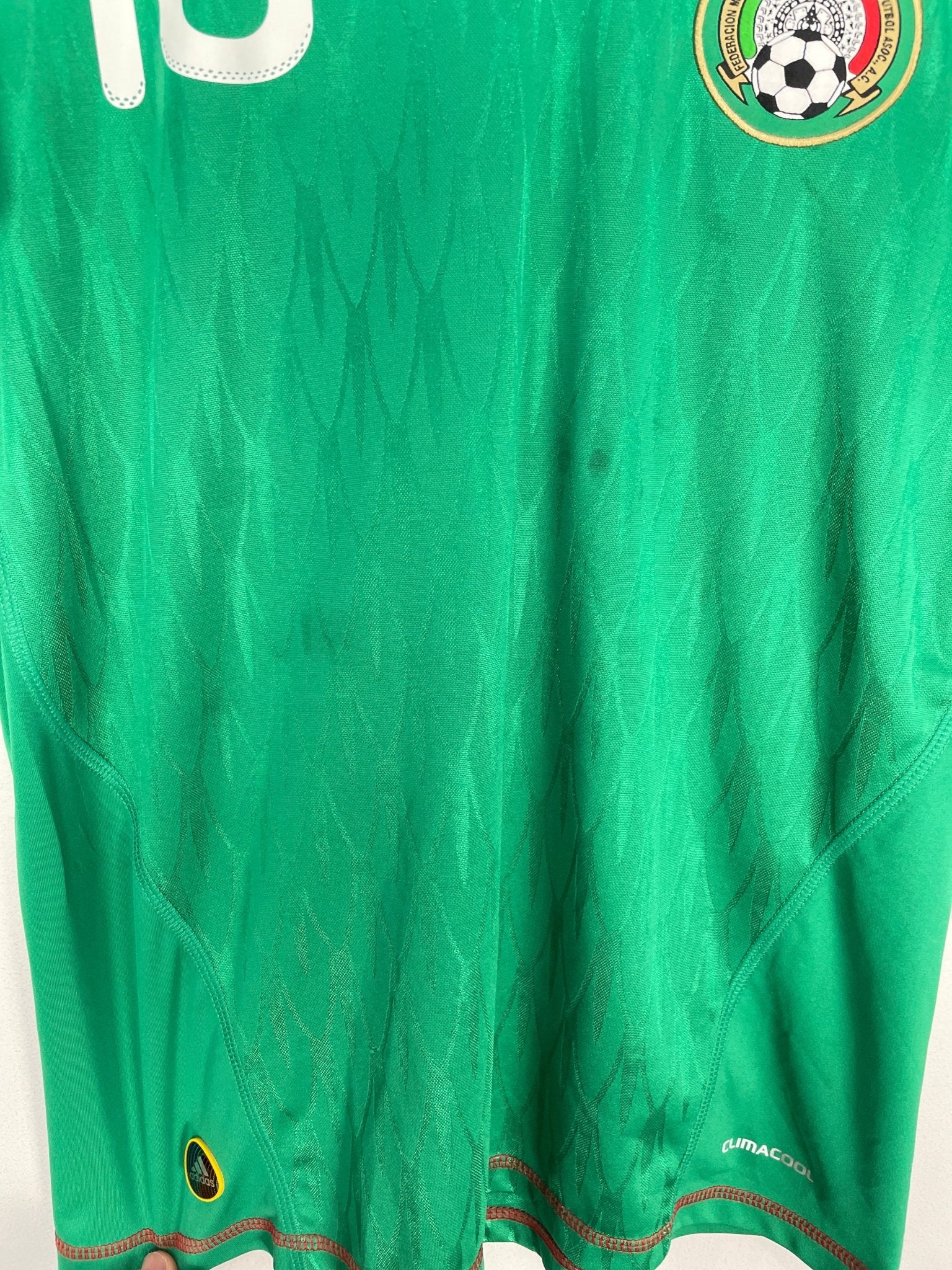 Shop 2010/11 MEXICO C.BLANCO #10 HOME SHIRT (M) ADIDAS, classic football shirts, vintage football shirts & retro soccer jerseys at Cult Kits