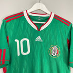 Shop 2010/11 MEXICO C.BLANCO #10 HOME SHIRT (M) ADIDAS, classic football shirts, vintage football shirts & retro soccer jerseys at Cult Kits