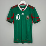 Shop 2010/11 MEXICO C.BLANCO #10 HOME SHIRT (S) ADIDAS, classic football shirts, vintage football shirts & retro soccer jerseys at Cult Kits