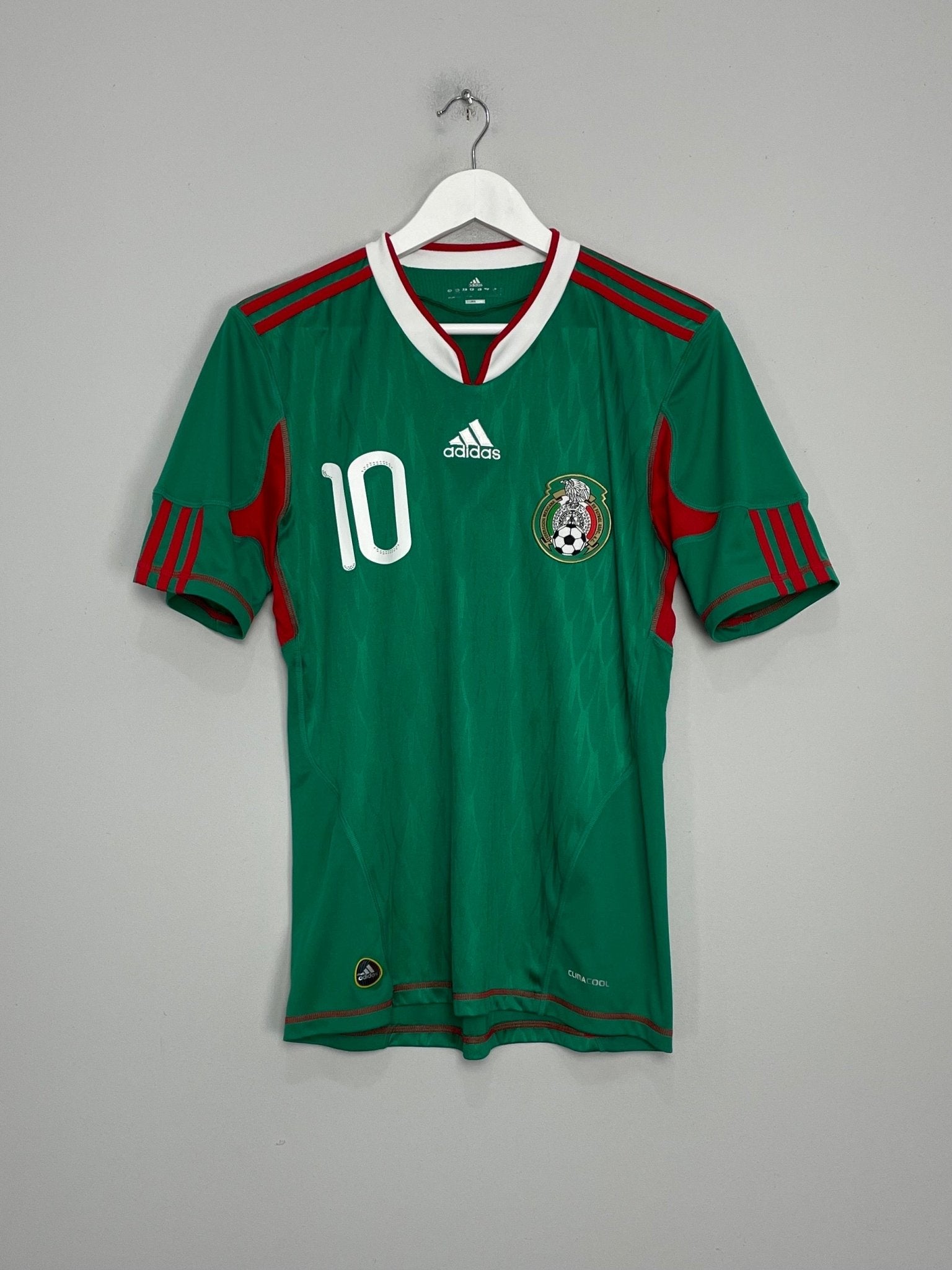 Shop 2010/11 MEXICO C.BLANCO #10 HOME SHIRT (S) ADIDAS, classic football shirts, vintage football shirts & retro soccer jerseys at Cult Kits