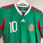 Shop 2010/11 MEXICO C.BLANCO #10 HOME SHIRT (S) ADIDAS, classic football shirts, vintage football shirts & retro soccer jerseys at Cult Kits