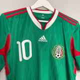 Shop 2010/11 MEXICO C.BLANCO #10 HOME SHIRT (S) ADIDAS, classic football shirts, vintage football shirts & retro soccer jerseys at Cult Kits