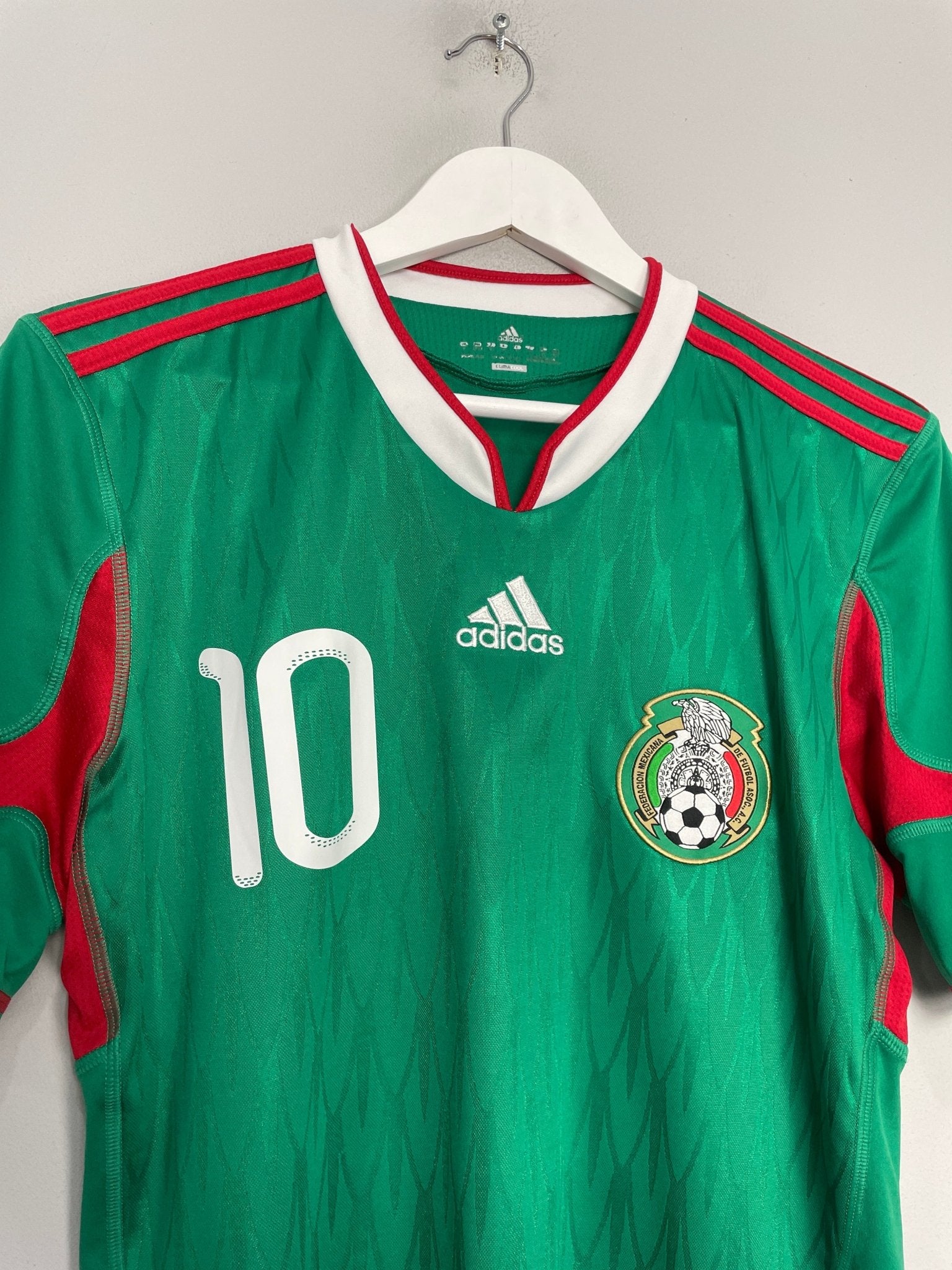 Shop 2010/11 MEXICO C.BLANCO #10 HOME SHIRT (S) ADIDAS, classic football shirts, vintage football shirts & retro soccer jerseys at Cult Kits