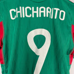 Shop 2010/11 MEXICO CHICHARITO #9 HOME SHIRT (S) ADIDAS, classic football shirts, vintage football shirts & retro soccer jerseys at Cult Kits