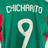 Shop 2010/11 MEXICO CHICHARITO #9 HOME SHIRT (S) ADIDAS, classic football shirts, vintage football shirts & retro soccer jerseys at Cult Kits