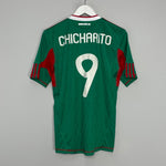 Shop 2010/11 MEXICO CHICHARITO #9 HOME SHIRT (S) ADIDAS, classic football shirts, vintage football shirts & retro soccer jerseys at Cult Kits