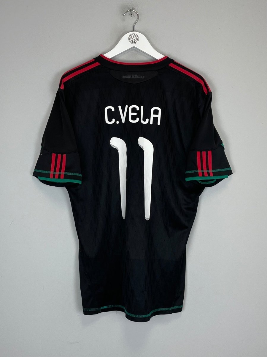 2010/11 MEXICO C.VELA 11 AWAY SHIRT (L) ADIDAS - Cult Kits - Large - Buy Vintage Football Shirts, Authentic Retro Football Shirts For Sale, Classic Football Shirts & Soccer Jersey
