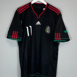 2010/11 MEXICO C.VELA 11 AWAY SHIRT (L) ADIDAS - Cult Kits - Large - Buy Vintage Football Shirts, Authentic Retro Football Shirts For Sale, Classic Football Shirts & Soccer Jersey