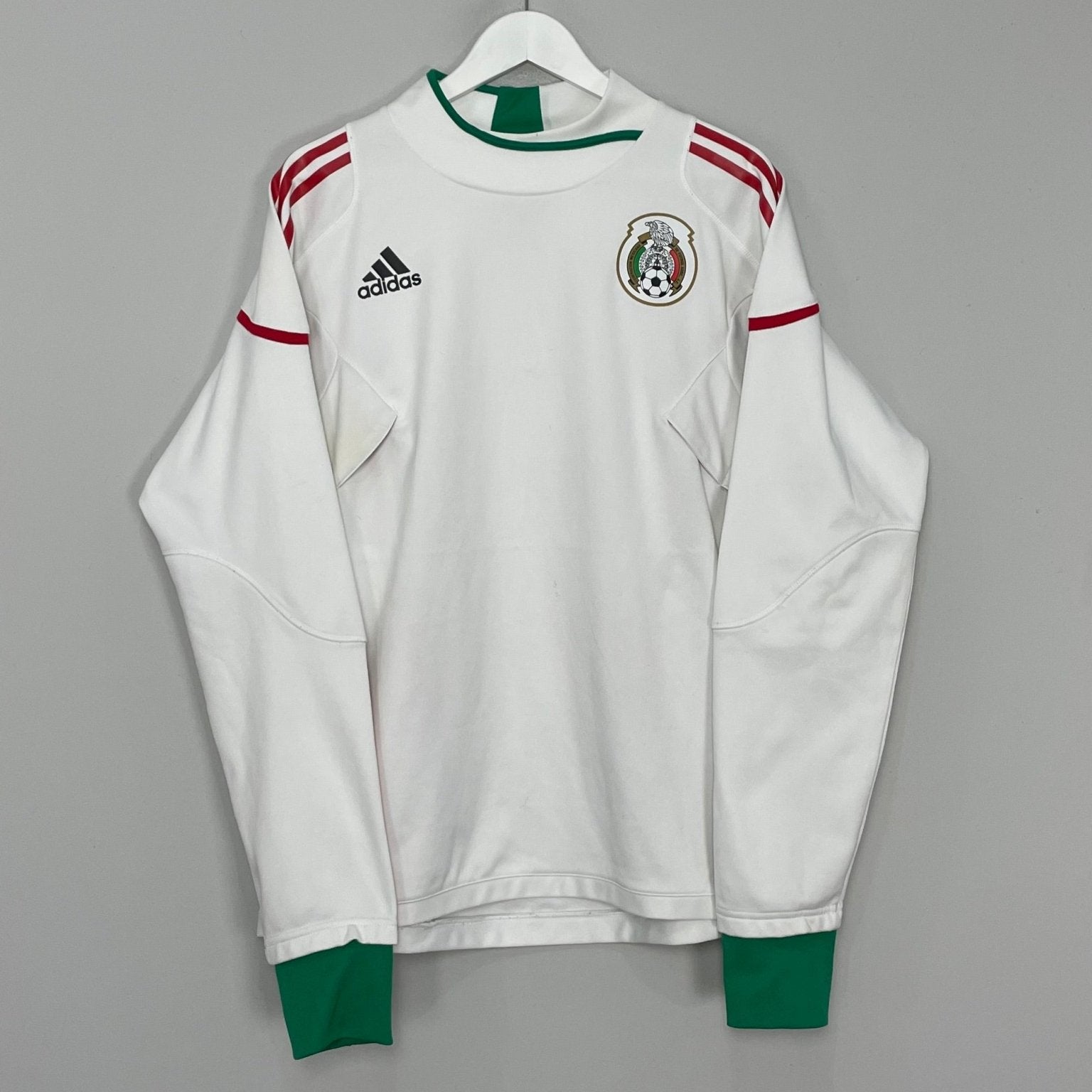 Shop 2010/11 MEXICO DRILL TOP (L) ADIDAS, classic football shirts, vintage football shirts & retro soccer jerseys at Cult Kits