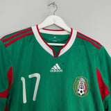 Shop 2010/11 MEXICO G.DOS SANTOS #17 HOME SHIRT (M) ADIDAS, classic football shirts, vintage football shirts & retro soccer jerseys at Cult Kits
