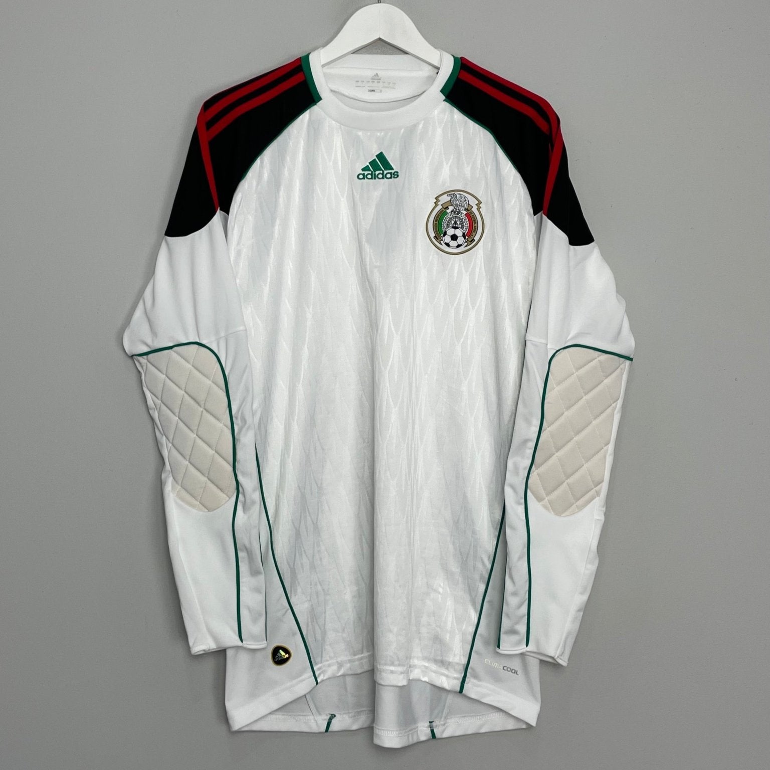 Shop 2010/11 MEXICO GK SHIRT (L) ADIDAS, classic football shirts, vintage football shirts & retro soccer jerseys at Cult Kits