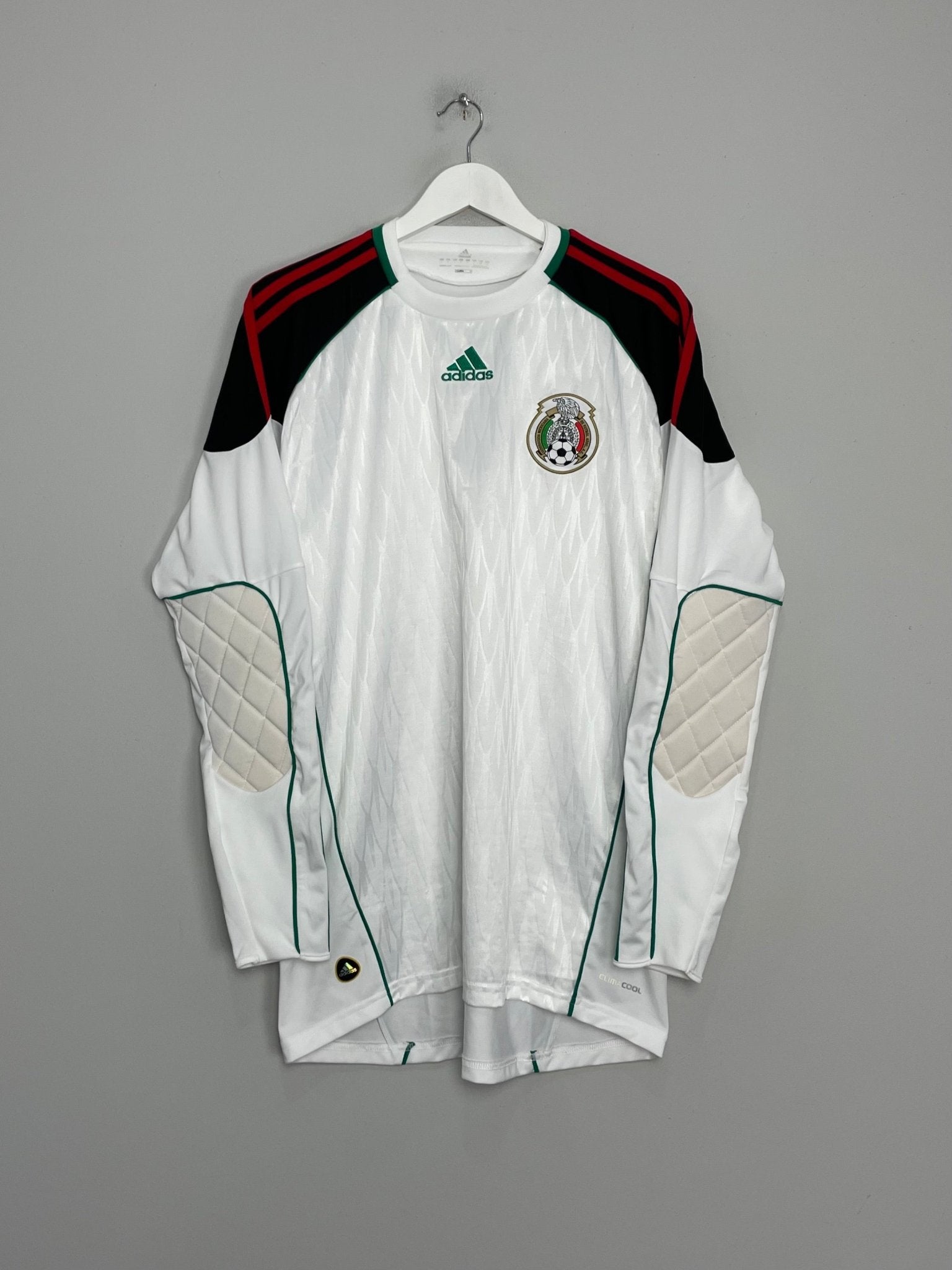 Shop 2010/11 MEXICO GK SHIRT (L) ADIDAS, classic football shirts, vintage football shirts & retro soccer jerseys at Cult Kits
