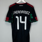 2010/11 MEXICO J.HERNANDEZ 14 AWAY SHIRT (M) ADIDAS - Cult Kits - Medium - Buy Vintage Football Shirts, Authentic Retro Football Shirts For Sale, Classic Football Shirts & Soccer Jersey